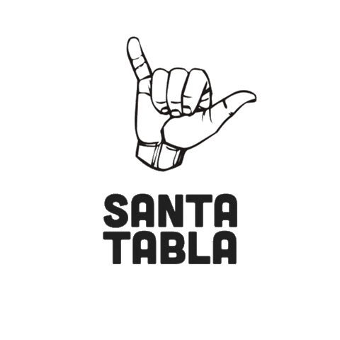 Santa Tabla Sticker