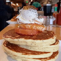 National Pancake Day Pancakes GIF by bacon & butter