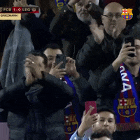 Celebration Fan GIF by FC Barcelona
