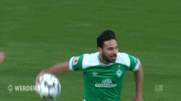 happy soccer GIF by SV Werder Bremen