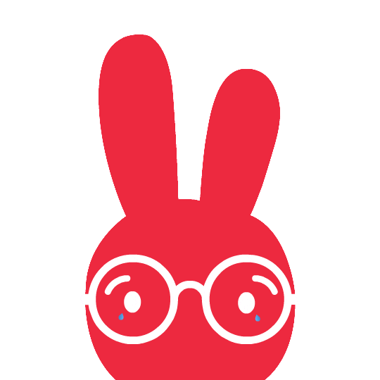 Sad Bunny Sticker by Beanstalk Academy