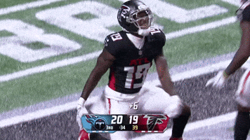 Football Hug GIF by Atlanta Falcons