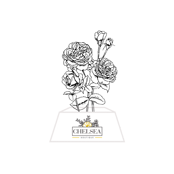 Flowers Sticker by Chelsea Boutique