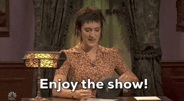 Snl Enjoy The Show GIF by Saturday Night Live