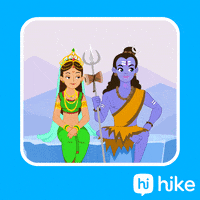 Ganesh Chaturthi Trending GIF by Hike Sticker Chat