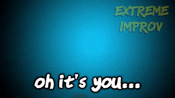 Surprise Be Calm GIF by Extreme Improv