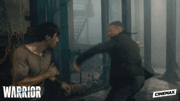 cinemax fight punch warrior martial arts GIF