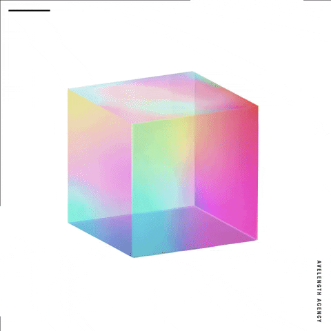Rainbow Cube GIF by JOMPERLIFE