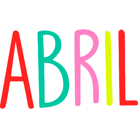 Abril Sticker