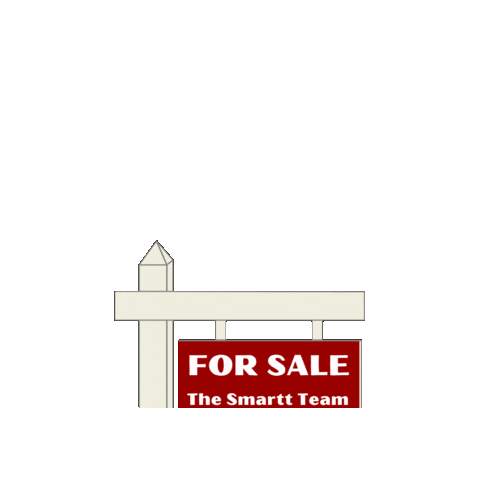 Real Estate For Sale Sign Sticker by The Smartt Team | Keller Williams Heritage