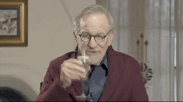 Steven Spielberg Champagne GIF by BAFTA