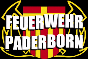 feuerwehrpaderborn logo fire firefighter feuerwehr GIF