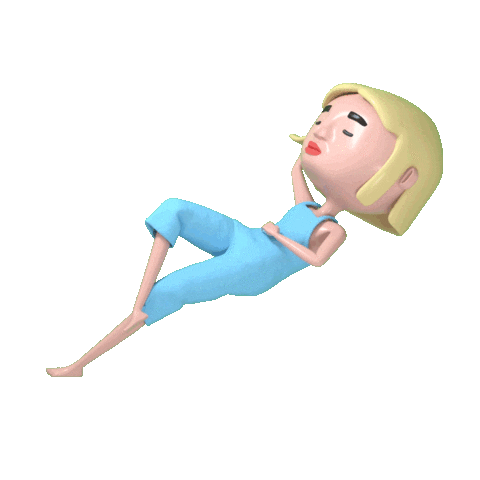 Tired Sleep Sticker