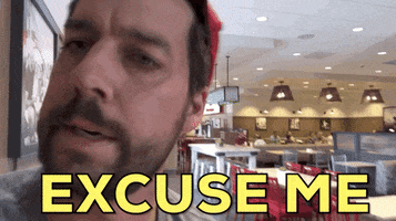 Excuse Me Sauce GIF by John Crist Comedy