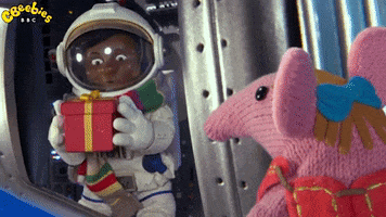 Waving Outer Space GIF by CBeebies HQ