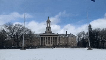 Penn State Snow GIF by Storyful