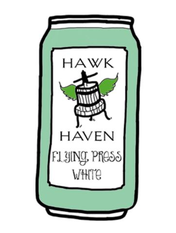 New Jersey Wine Sticker by Hawk Haven Winery