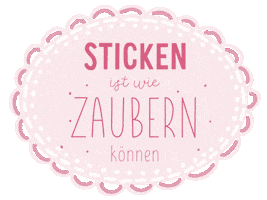 Embroidery Schrift Sticker by Sticktier