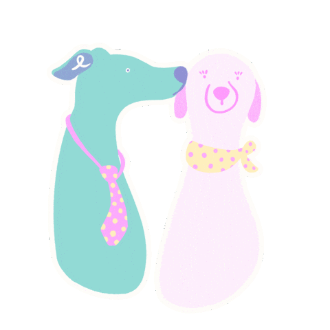 Italian Greyhound Love Sticker