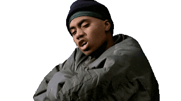 Hip Hop Rapper Sticker by Nas