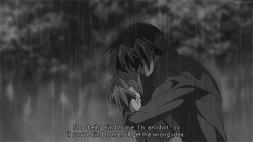 anime sad gif quote