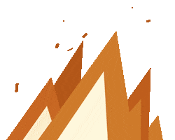 Animation Fire Sticker by Cutout Studio