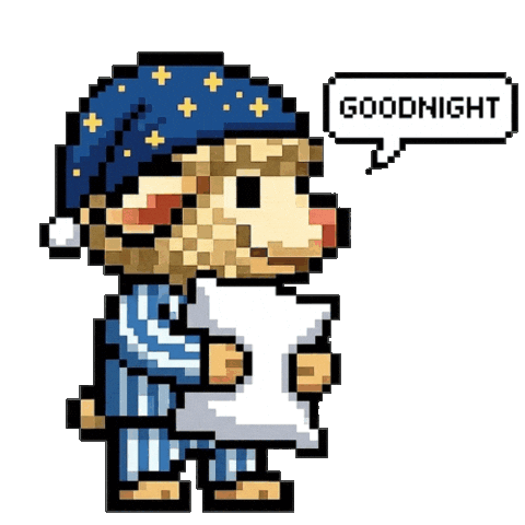 Sleeping Sticker