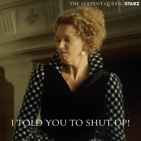 Angry Ludivine Sagnier GIF by The Serpent Queen