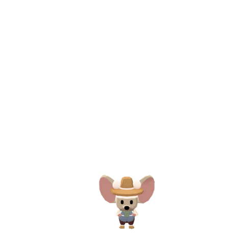 Korea Mouse Sticker