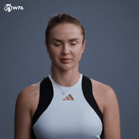Elina Svitolina Whatever GIF by WTA
