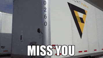 Miss You Logistics GIF by FreightVana