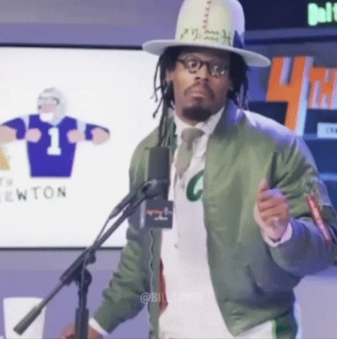 Cam Newton GIF by Griddy Football Puzzles