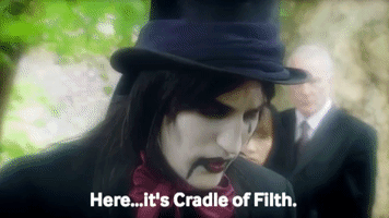 Cradle Of Filth Richmond It Crowd GIF