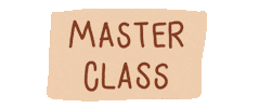 Master Class Travel Sticker