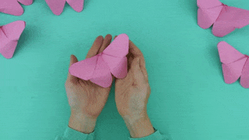 Butterfly Origami GIF by Waltermedia