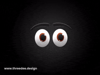 Eyes Right Sticker - Eyes Right Right Side - Discover & Share GIFs