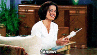 Monica-geller-i-know GIFs - Get the best GIF on GIPHY
