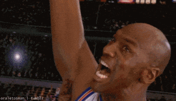 Michael Jordan Victory GIF