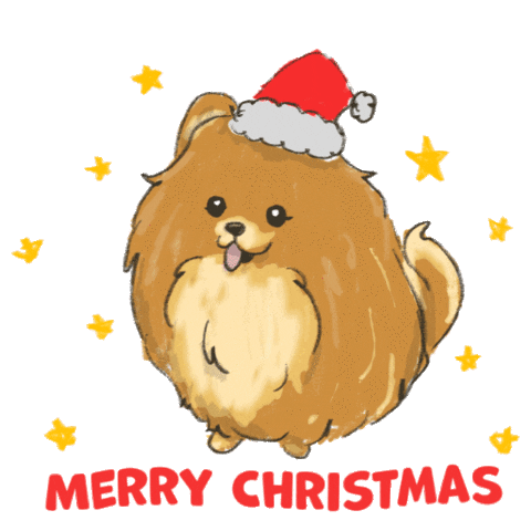 Happy Merry Christmas Sticker