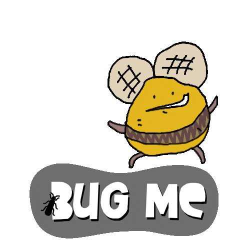 Fran BugMe Sticker