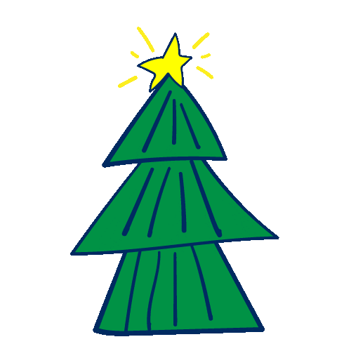 Christmas Tree Sticker