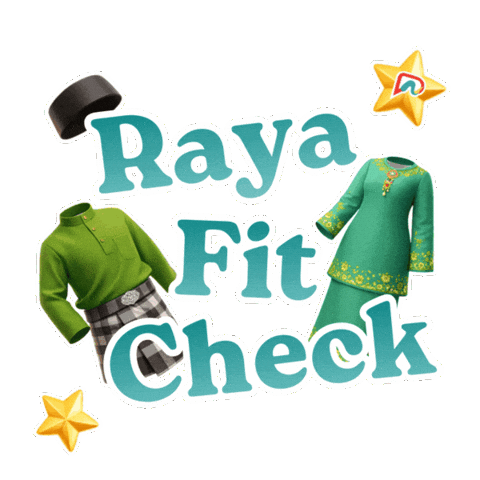 Hari Raya Festival Sticker by Passionationco