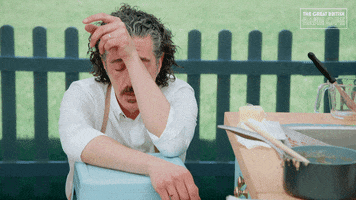 Tired Over It GIF by The Great British Bake Off