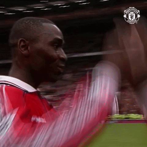 Andy Cole Love GIF by Manchester United