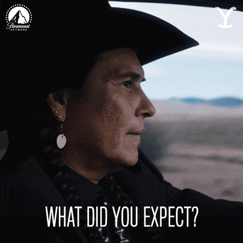 Giphy - Expecting Paramount Network GIF by Yellowstone