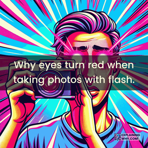 Red Eyes Flash GIF by ExplainingWhy.com