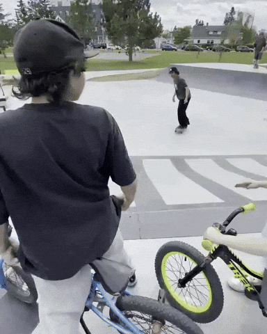 Bike Skateboard GIF
