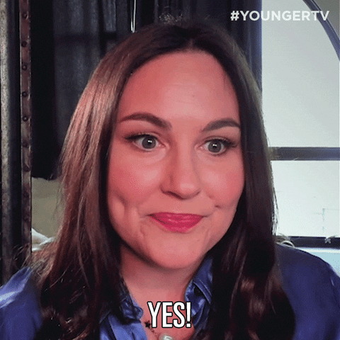 Yes GIF by YoungerTV