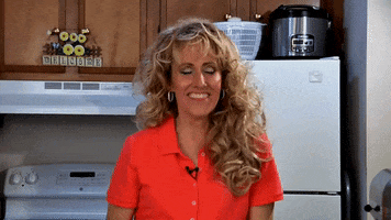 Funny Face Reaction GIF by Amy Lynn's Kitchen