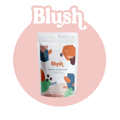 Scrub Peeling Sticker by Blush